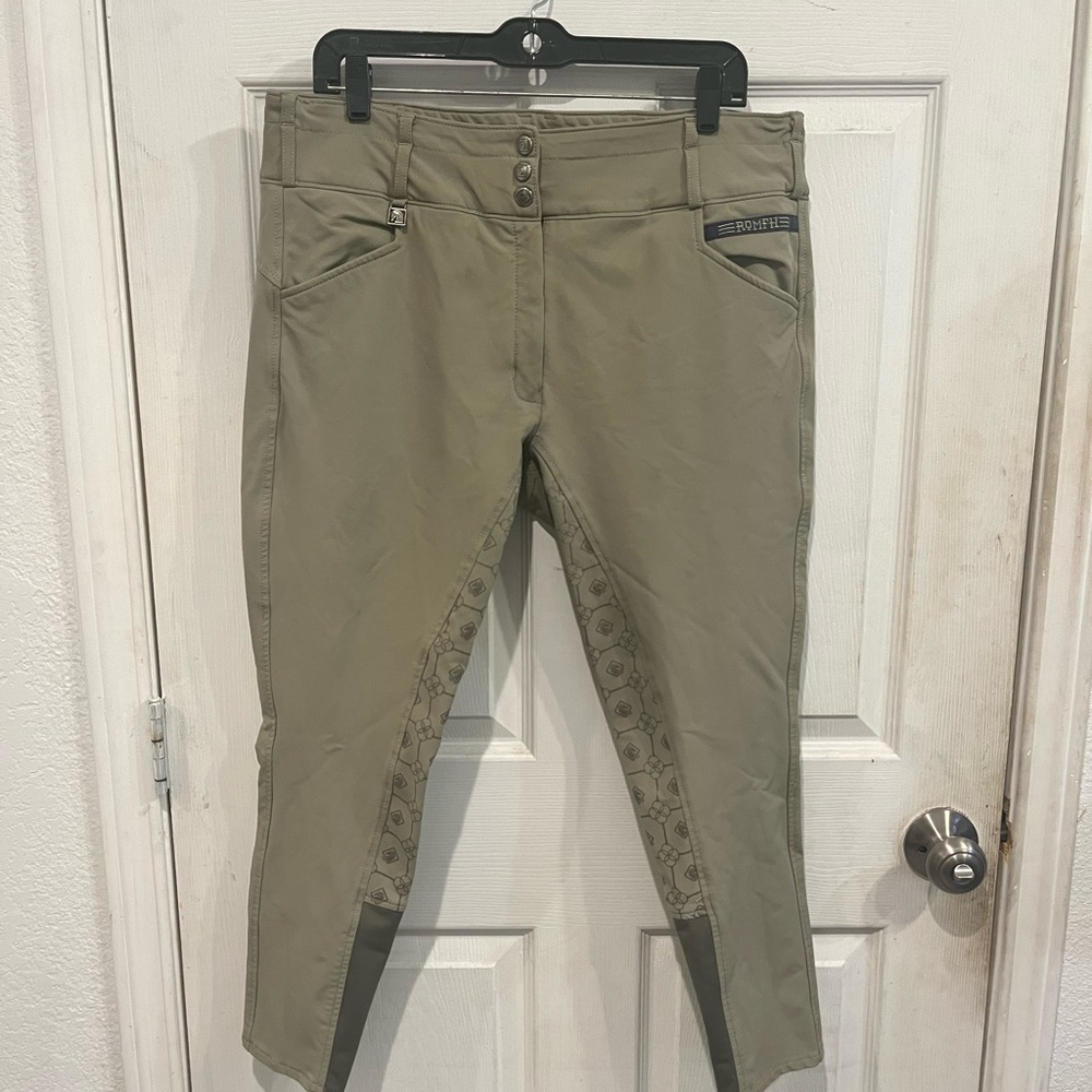 Romfh Tan Jeggings Slim Fit Pants